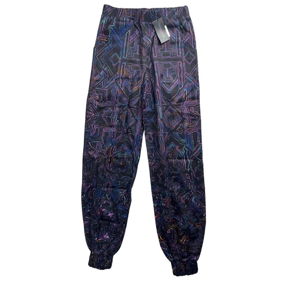 5-52 WEINSANTO PARIS NWT $420 100% Cotton Abstract Psychadelic Joggers Medium